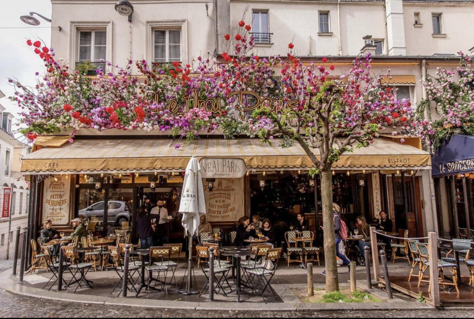 Amelie Poulain In Heart Of Montmartre